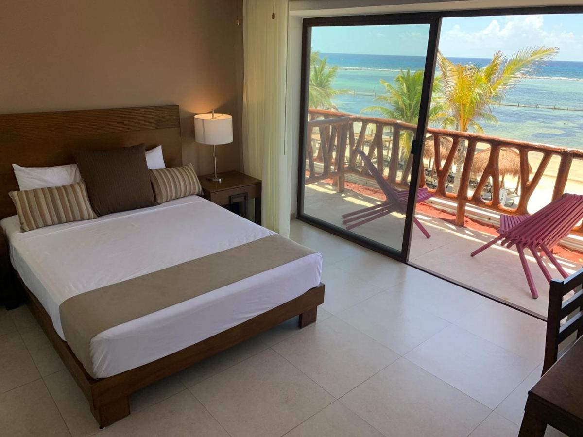 Quinto Sole Hotel Mahahual Exterior foto