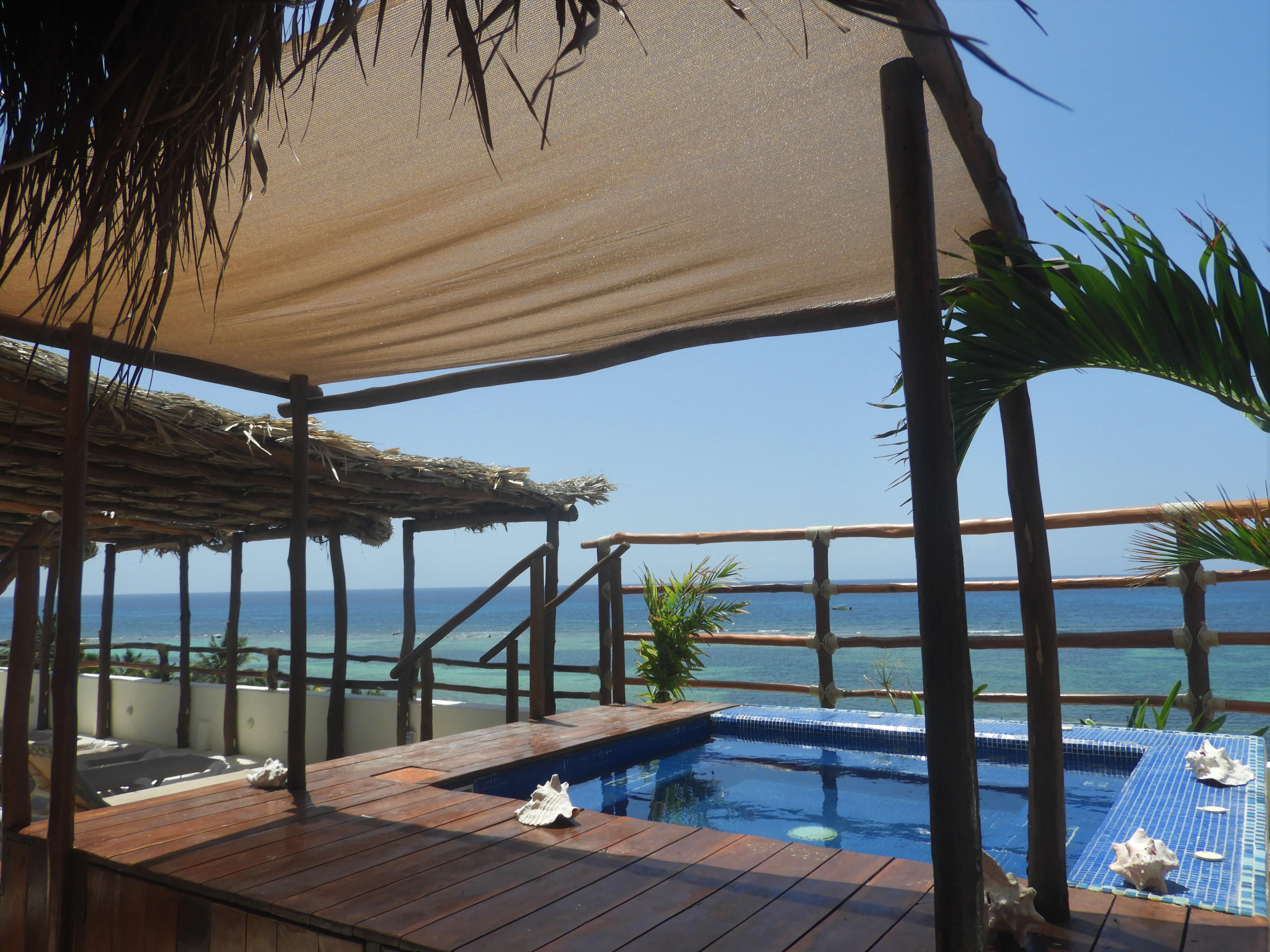 Quinto Sole Hotel Mahahual Exterior foto