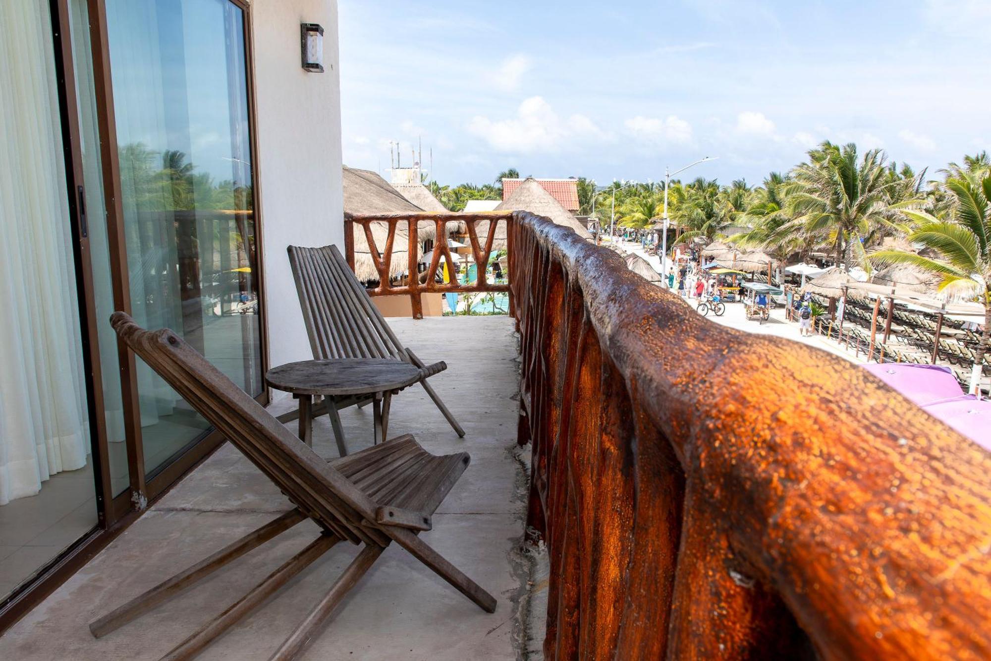 Quinto Sole Hotel Mahahual Exterior foto