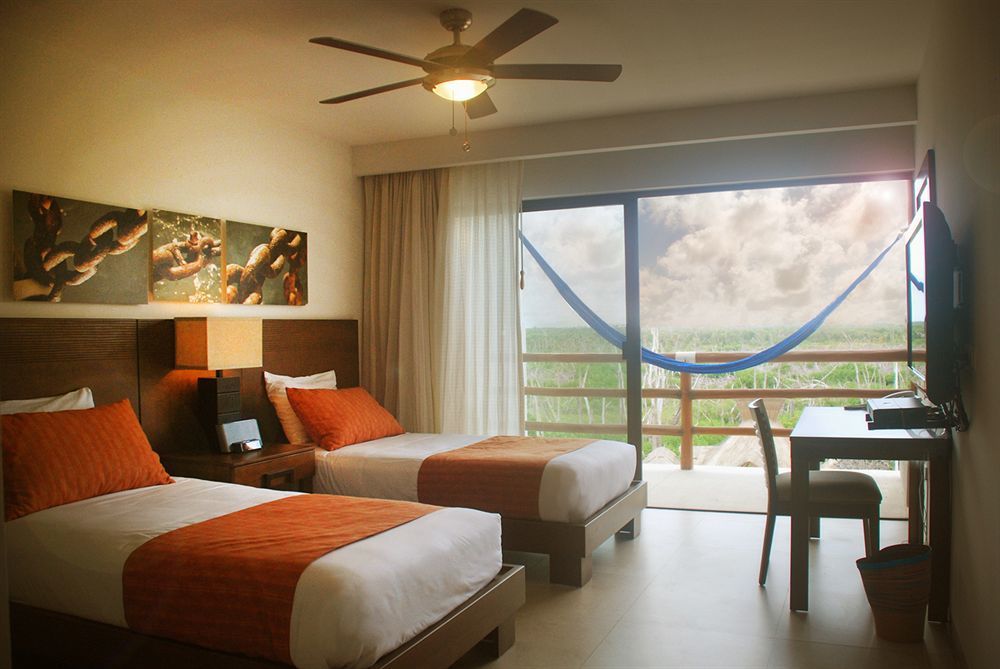 Quinto Sole Hotel Mahahual Exterior foto